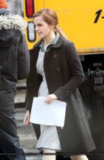 EMMA WATSON on the Set of Regression in Toronto