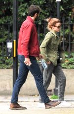 EMMA WATSON Out and About in London 2504