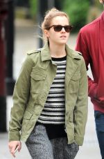 EMMA WATSON Out and About in London 2504