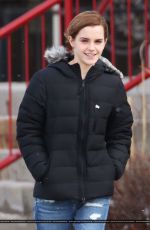 EMMA WATSON Out and About in Toronto