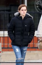 EMMA WATSON Out and About in Toronto