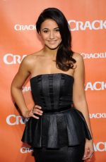 EMMANUELLE CHRIQUI at Crackle Newfronts in New York