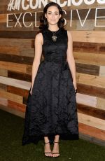 EMMY ROSSUM at H&M Conscious Collection Dinner in West Hollywood