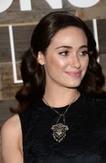 EMMY ROSSUM at H&M Conscious Collection Dinner in West Hollywood