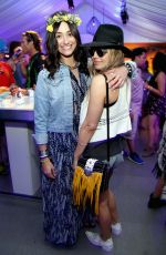 EMMY ROSSUM at Samsung Galaxy Owners Lounge at Coachella