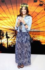 EMMY ROSSUM at Samsung Galaxy Owners Lounge at Coachella
