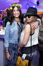 EMMY ROSSUM at Samsung Galaxy Owners Lounge at Coachella