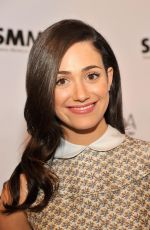 EMMY ROSSUM at Santa Monica Museum of Art