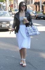 EMMY ROSSUM Out and About in Beverly Hills