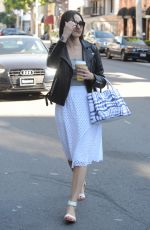EMMY ROSSUM Out and About in Beverly Hills