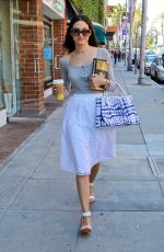 EMMY ROSSUM Out and About in Beverly Hills