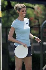 ERIN ANDREWS on the Set of Rrubiotics - One a Day Vitamin Commercial