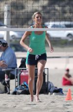 ERIN ANDREWS on the Set of Rrubiotics - One a Day Vitamin Commercial