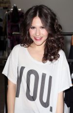 ERIN SANDERS at Girl Scout Cookie Championship Giveaway in Los Angeles