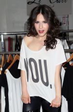 ERIN SANDERS at Girl Scout Cookie Championship Giveaway in Los Angeles