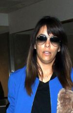 EVA LONGORIA at LAX Airport in Los Angeles 2704