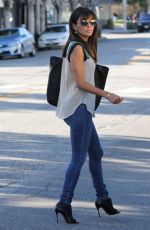 EVA LONGORIA in Jeans Out Shopping in Los Angeles