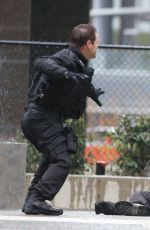EYTON LIST on the Set of The Tomorrow People in Vancouver