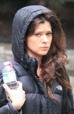 EYTON LIST on the Set of The Tomorrow People in Vancouver