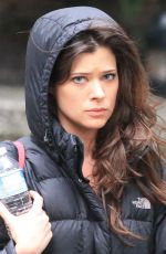 EYTON LIST on the Set of The Tomorrow People in Vancouver