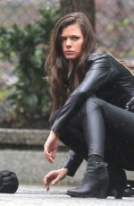 EYTON LIST on the Set of The Tomorrow People in Vancouver