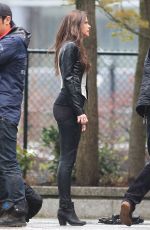 EYTON LIST on the Set of The Tomorrow People in Vancouver