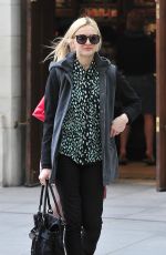 FEARNE COTTON Arrives at BBC Radio 1 Studios in London