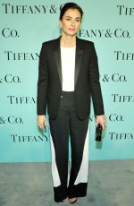 FRANCESCA AMFITHEATROF at Tiffany Debut of 2014 Blue Book in New York