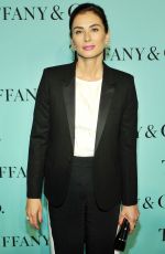 FRANCESCA AMFITHEATROF at Tiffany Debut of 2014 Blue Book in New York