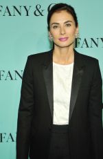 FRANCESCA AMFITHEATROF at Tiffany Debut of 2014 Blue Book in New York
