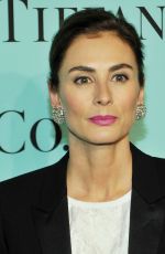 FRANCESCA AMFITHEATROF at Tiffany Debut of 2014 Blue Book in New York