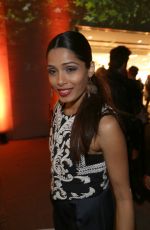 FREIDA PINTO Leaves Her Hotel in Munich