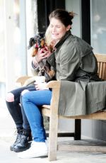 GEMMA ARTERTON Out and About in London 2804
