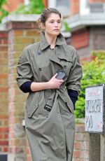 GEMMA ARTERTON Out and About in London 2804