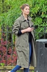 GEMMA ARTERTON Out and About in London 2804