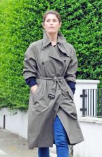GEMMA ARTERTON Out and About in London 2804
