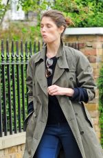 GEMMA ARTERTON Out and About in London 2804