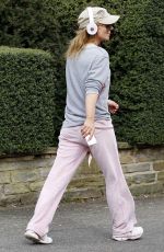 GERI HALLIWELL Out Jogging in Hampstead