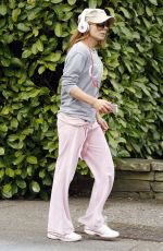 GERI HALLIWELL Out Jogging in Hampstead