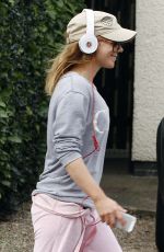 GERI HALLIWELL Out Jogging in Hampstead
