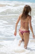 GISELE BUNCHEN in Bikini at a Beach in Brazil