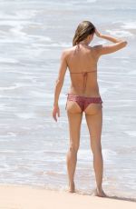 GISELE BUNCHEN in Bikini at a Beach in Brazil
