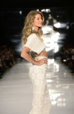 GISELE BUNDCHEN at Colcci Fashion Show in Sao Paulo