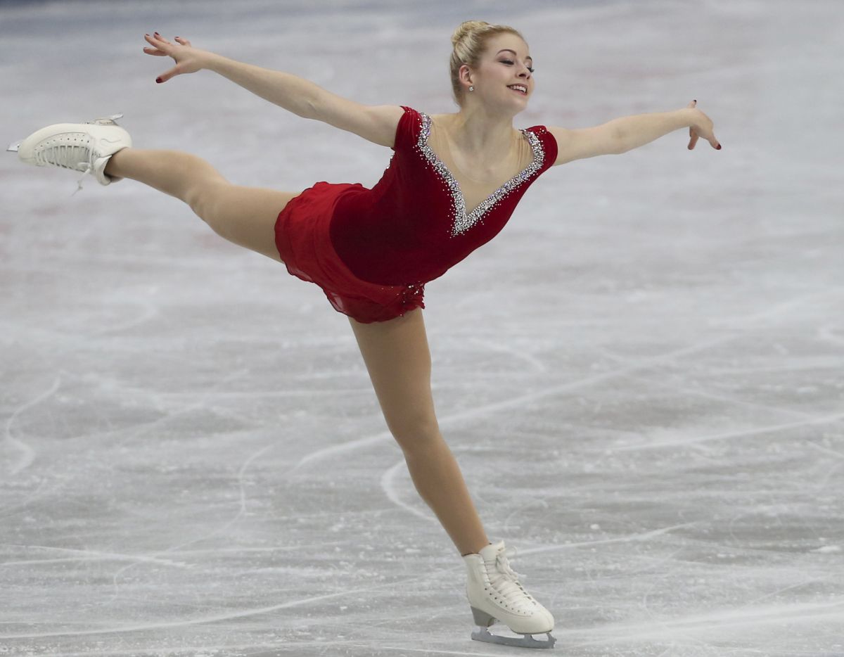 GRACIE GOLD at ISU World Figure Skating Championships – HawtCelebs