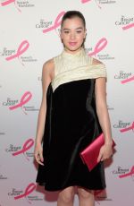HAILEE STEINFELD at Breast Cancer Foundation’s Hot Pink Party 2014 in New York