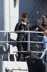 HALLE BERRY on the Set of Extant
