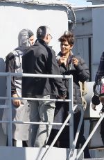 HALLE BERRY on the Set of Extant