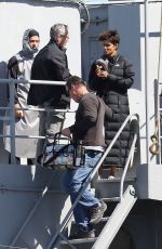 HALLE BERRY on the Set of Extant