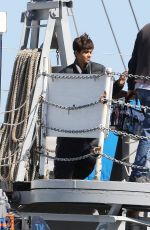HALLE BERRY on the Set of Extant