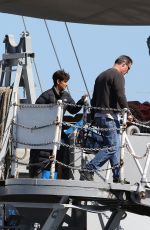 HALLE BERRY on the Set of Extant